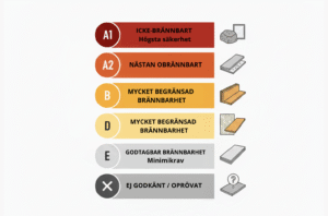 Brandklasser - Brandbolaget i Stockholm AB - Infografik