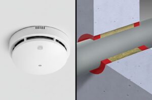 Skillnaden-mellan-passivt-och-aktivt brandskydd